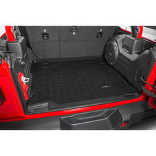 Rugged Ridge  Rear Cargo Liner for 18-21 Jeep Wrangler JL Unlimited  with Factory Rear Subwoofer | Quadratec