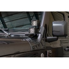 Rigid Industries 41659 A-Pillar LED Light Mounts for 18-21 Jeep