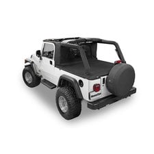 MasterTop 14300024 Bimini Top Plus for 04-06 Jeep Wrangler Unlimited LJ |  Quadratec