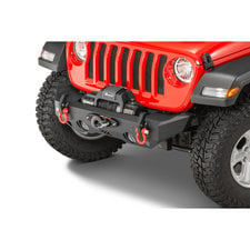 Manille Rugged Ridge rouge pour pare choc jeep Wrangler