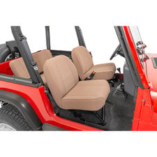 Rugged Ridge Fold & Tumble Vinyl Rear Seat for 76-95 Jeep CJ