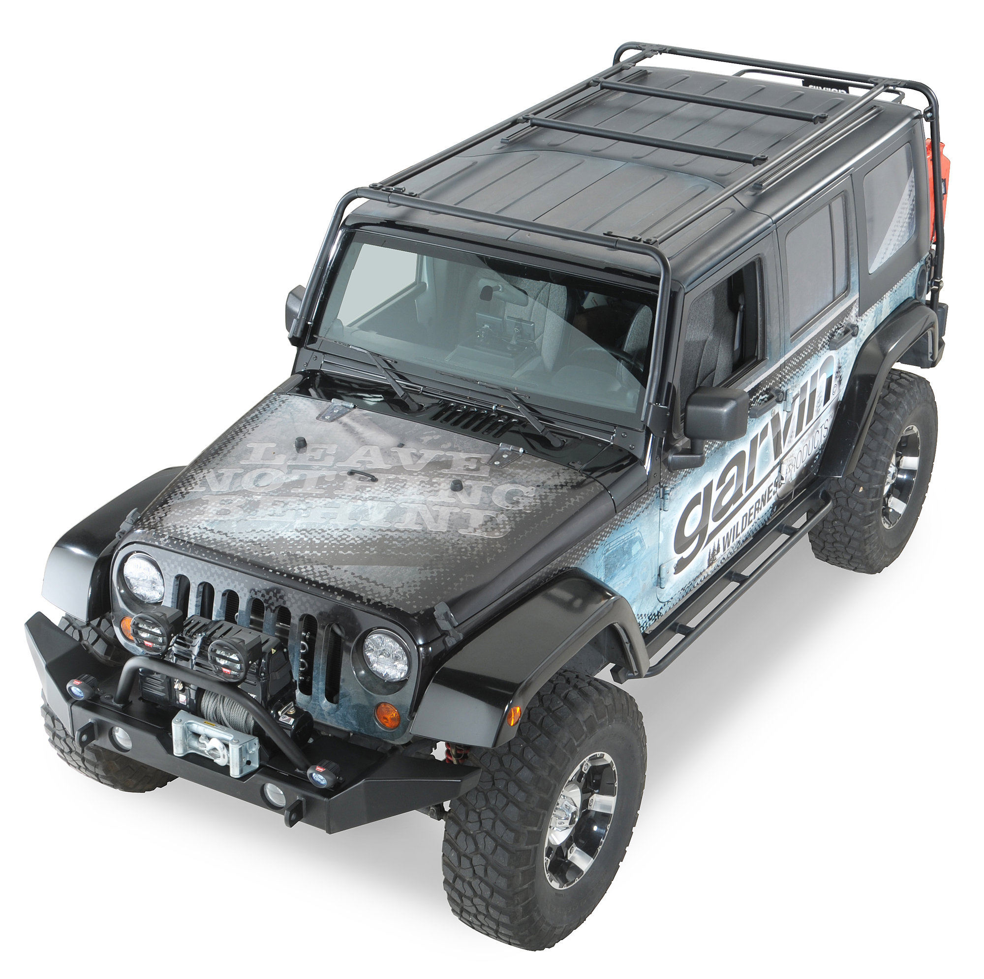 Garvin Adventure Rack for 07-18 Jeep Wrangler JK | Quadratec