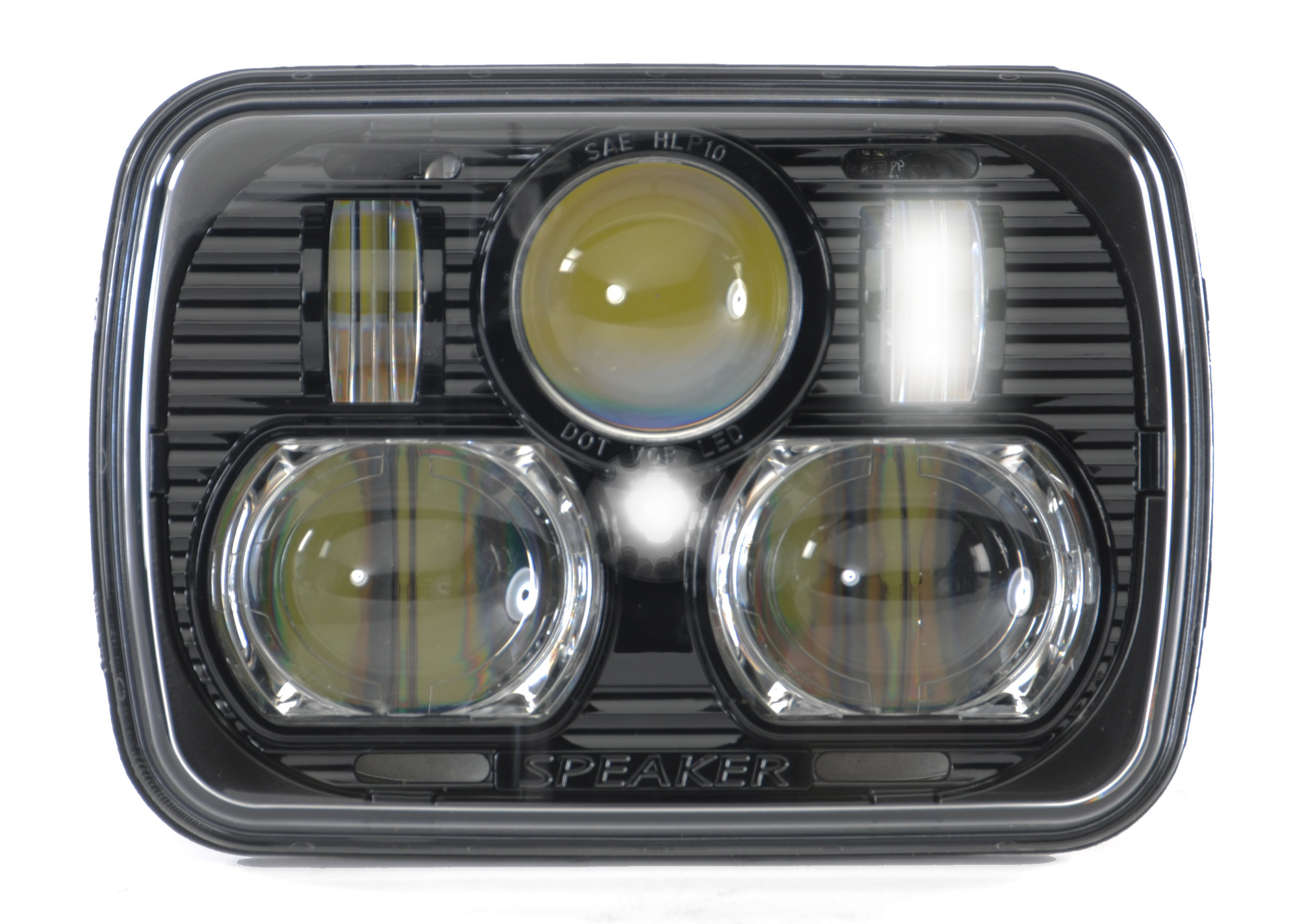 J.W. Speaker 8900 LED Headlight Kit for 84-01 Jeep Wrangler YJ, Cherokee XJ  & Comanche MJ | Quadratec