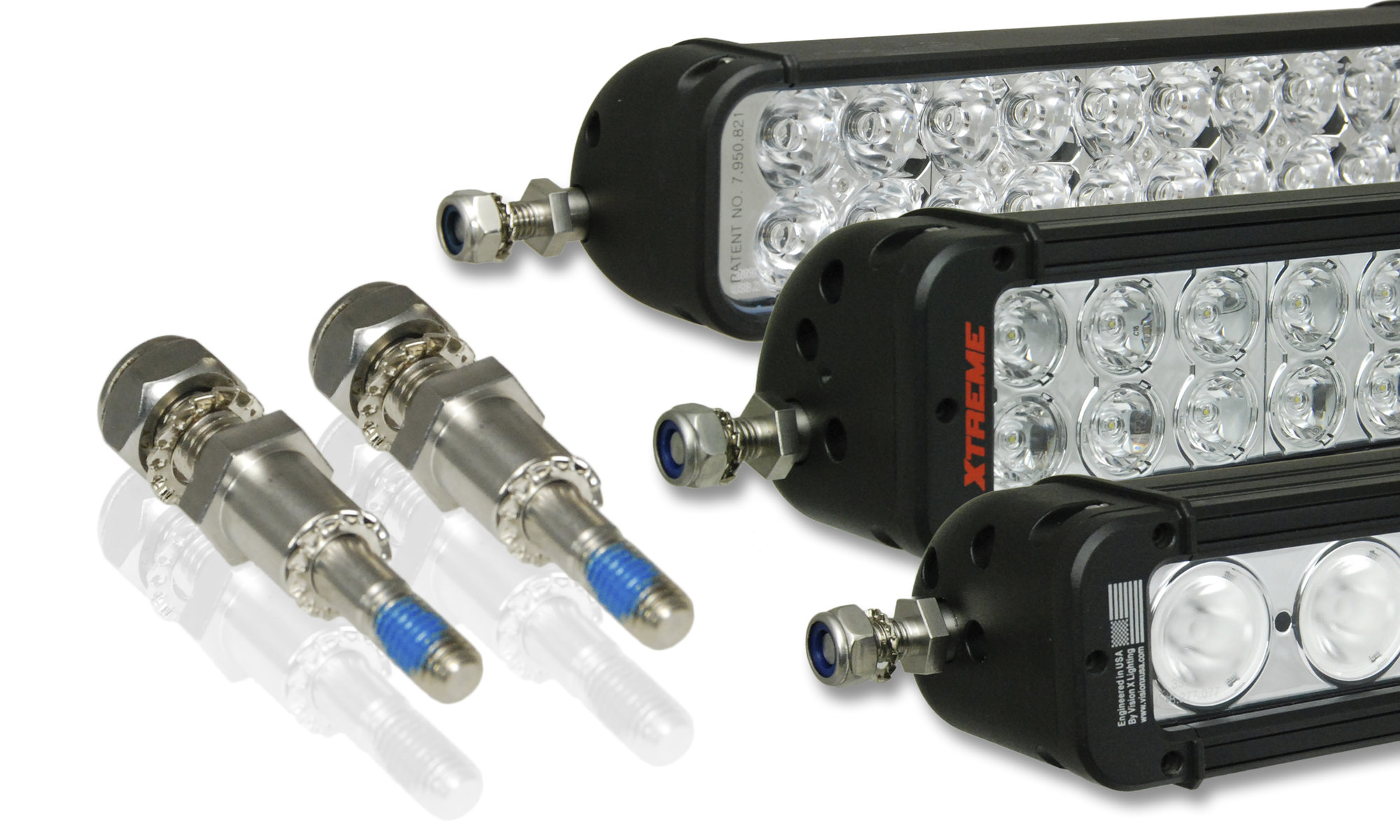 Vision X Lighting LED Light Bar End Cap Mounting Bolts for Xmitter Low  Profile Prime Xtreme LED Light Bar | Quadratec