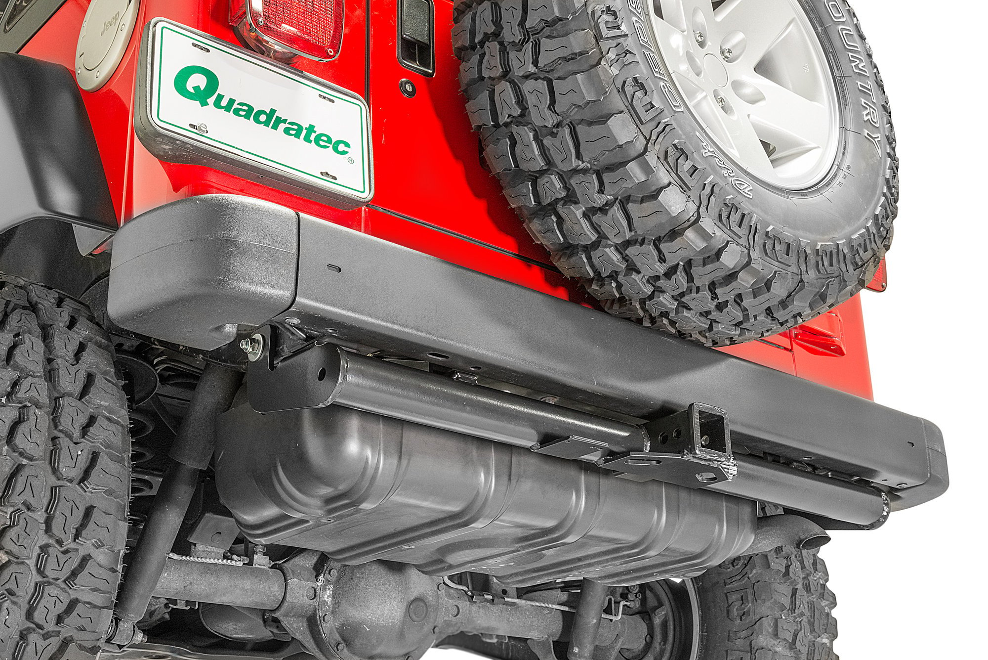 Quadratec Premium 2 Receiver Hitch for 97-06 Jeep Wrangler TJ & Unlimited