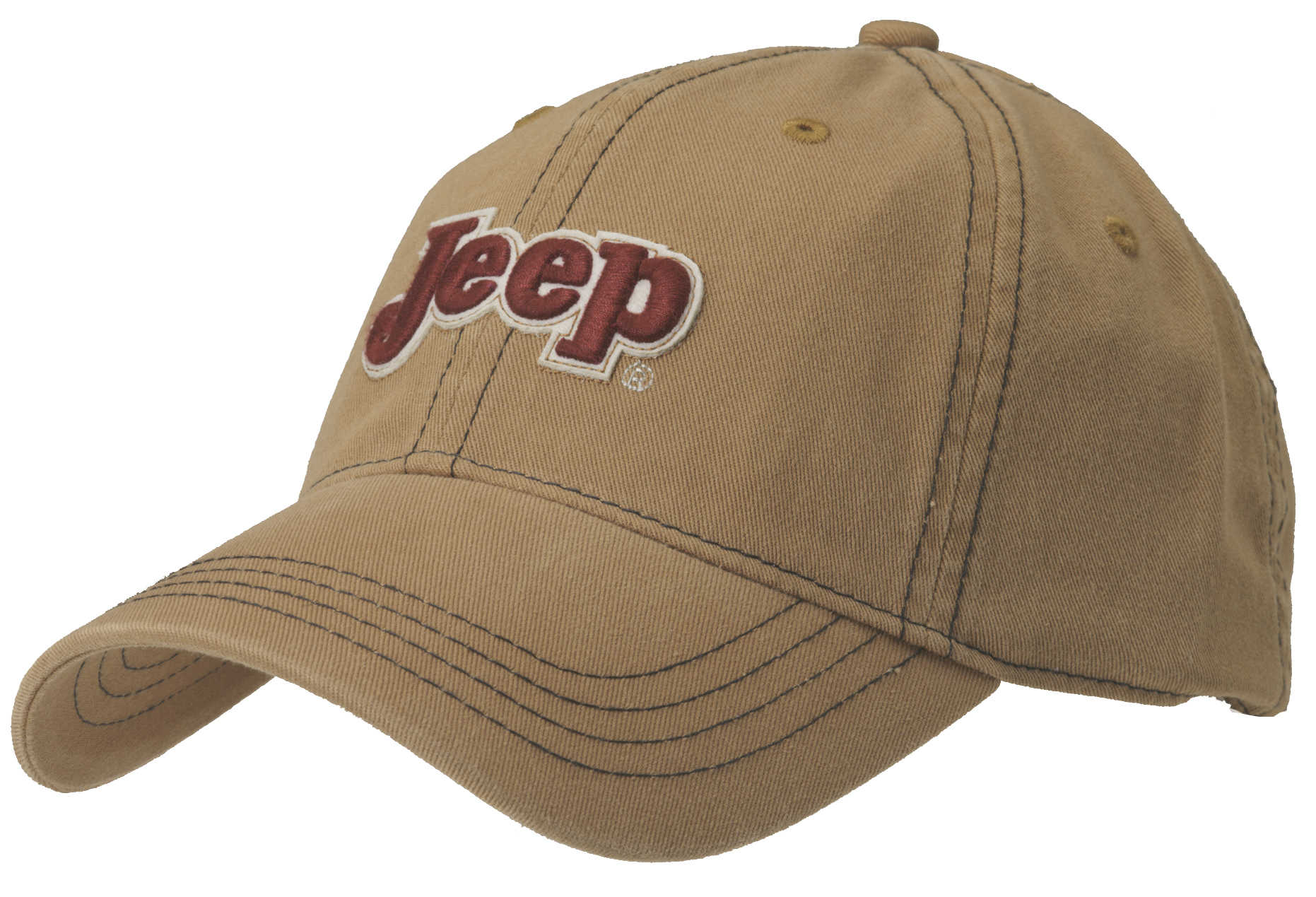 Jeep Clothing Contrast Stitch Embroidered Jeep® Cap | Quadratec