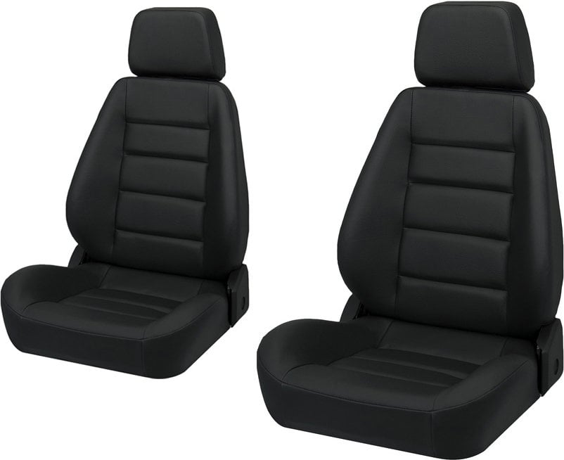 Corbeau Sport Seat Pair for 76-18 Jeep CJ-5, CJ-7, CJ-8 Scrambler, Wrangler  YJ, TJ, JK & Unlimited | Quadratec