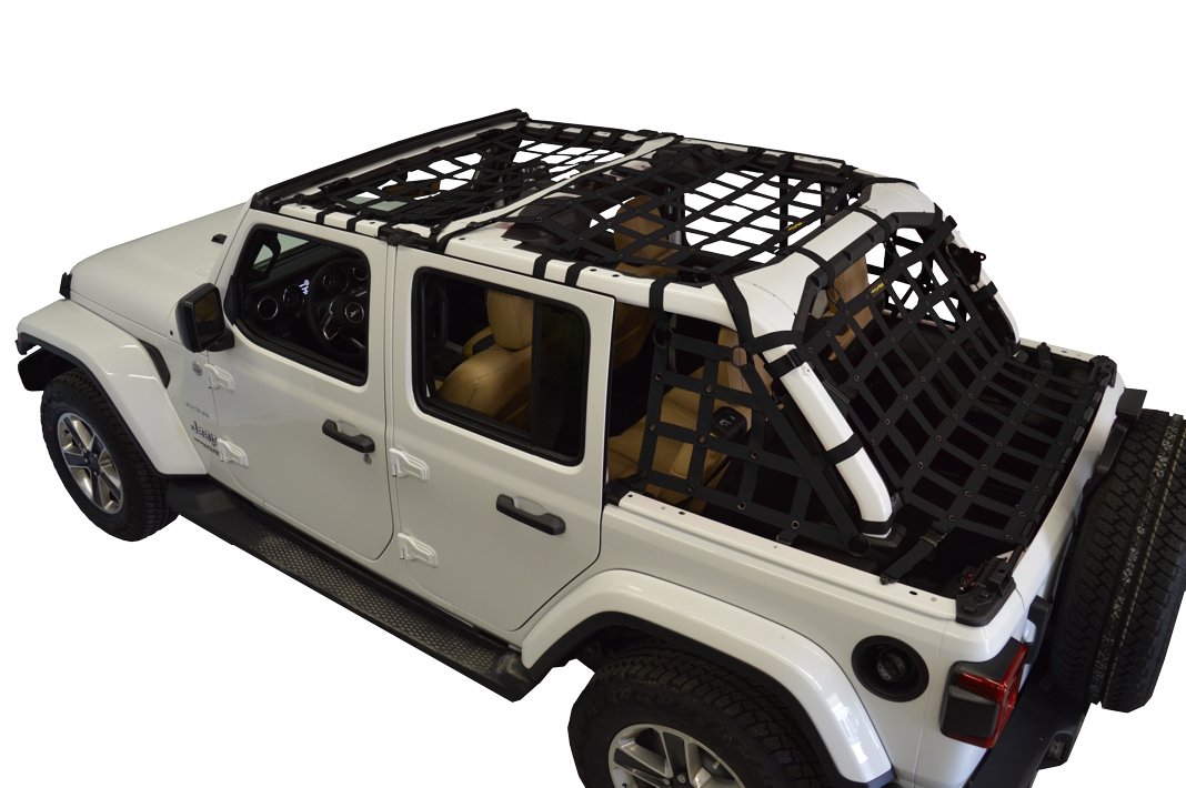 Dirtydog 4X4 5 Piece Cargo Sides Kit for 18-21 Jeep Wrangler JL Unlimited |  Quadratec