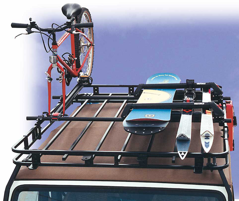 Garvin Cross Bar Adapters for Thule or Yakima Bars on Wilderness Expedition  Rack | Quadratec