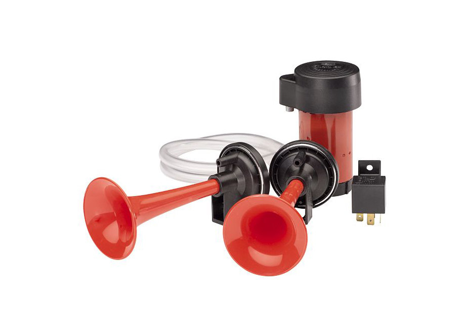 Hella 003001651 Dual Tone Air Horn Kit | Quadratec