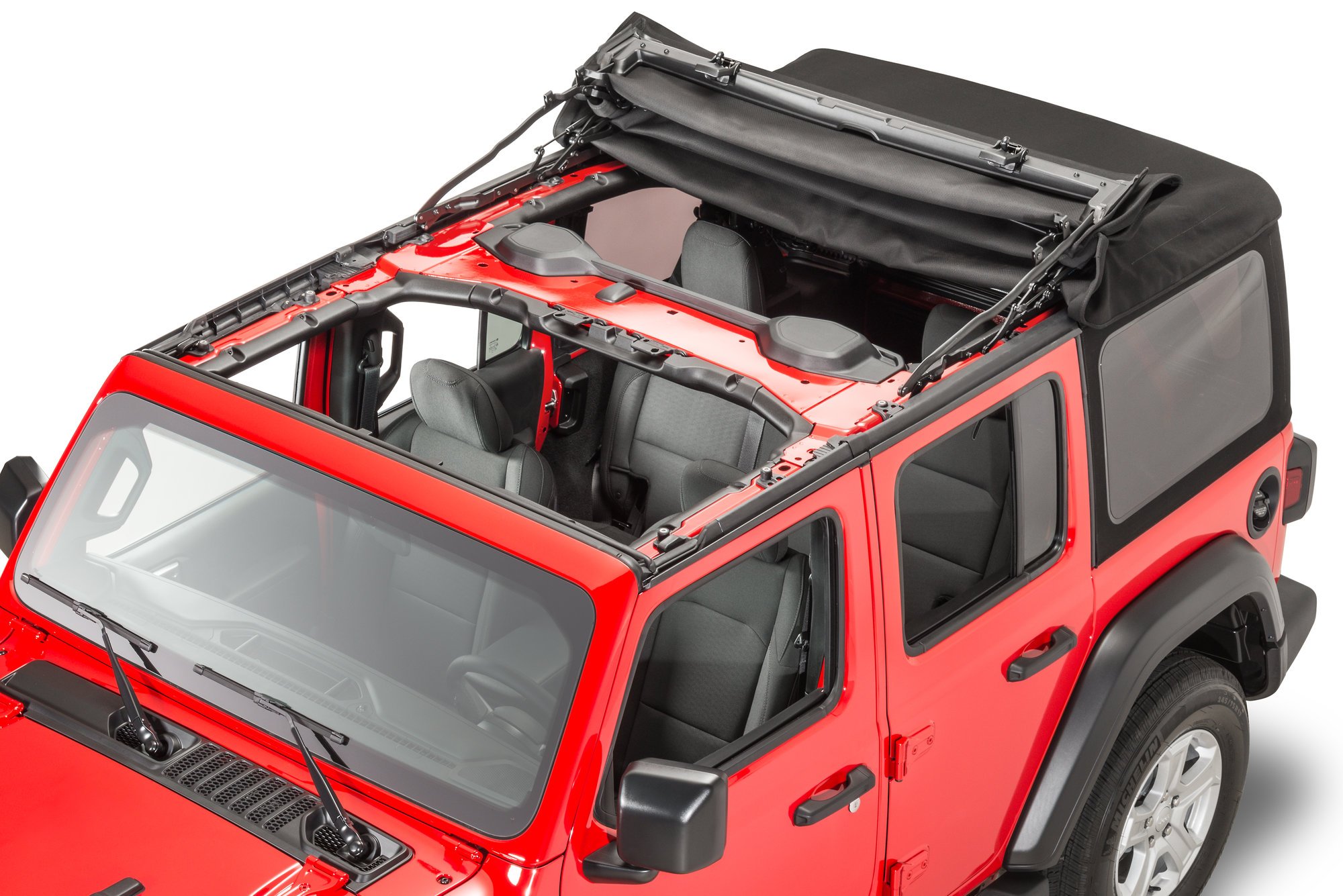 Mopar Twill Soft Top Kit for 18-22 Jeep Wrangler JL Unlimited | Quadratec