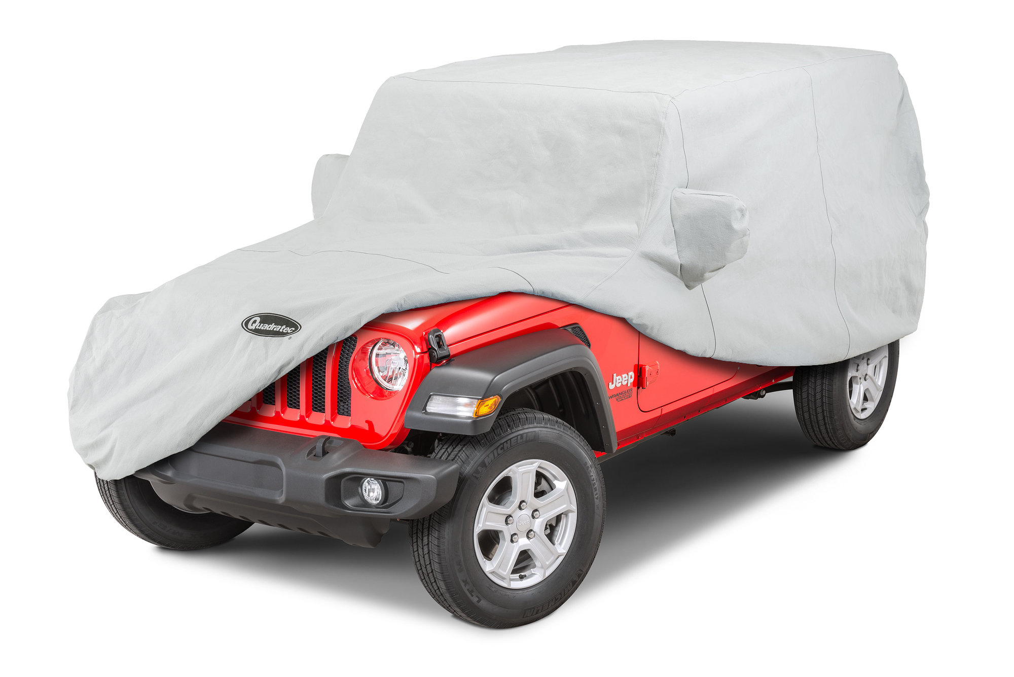 Quadratec Softbond 5-Layer Full Car Cover for 07-22 Jeep Wrangler JK  JL  Unlimited Quadratec