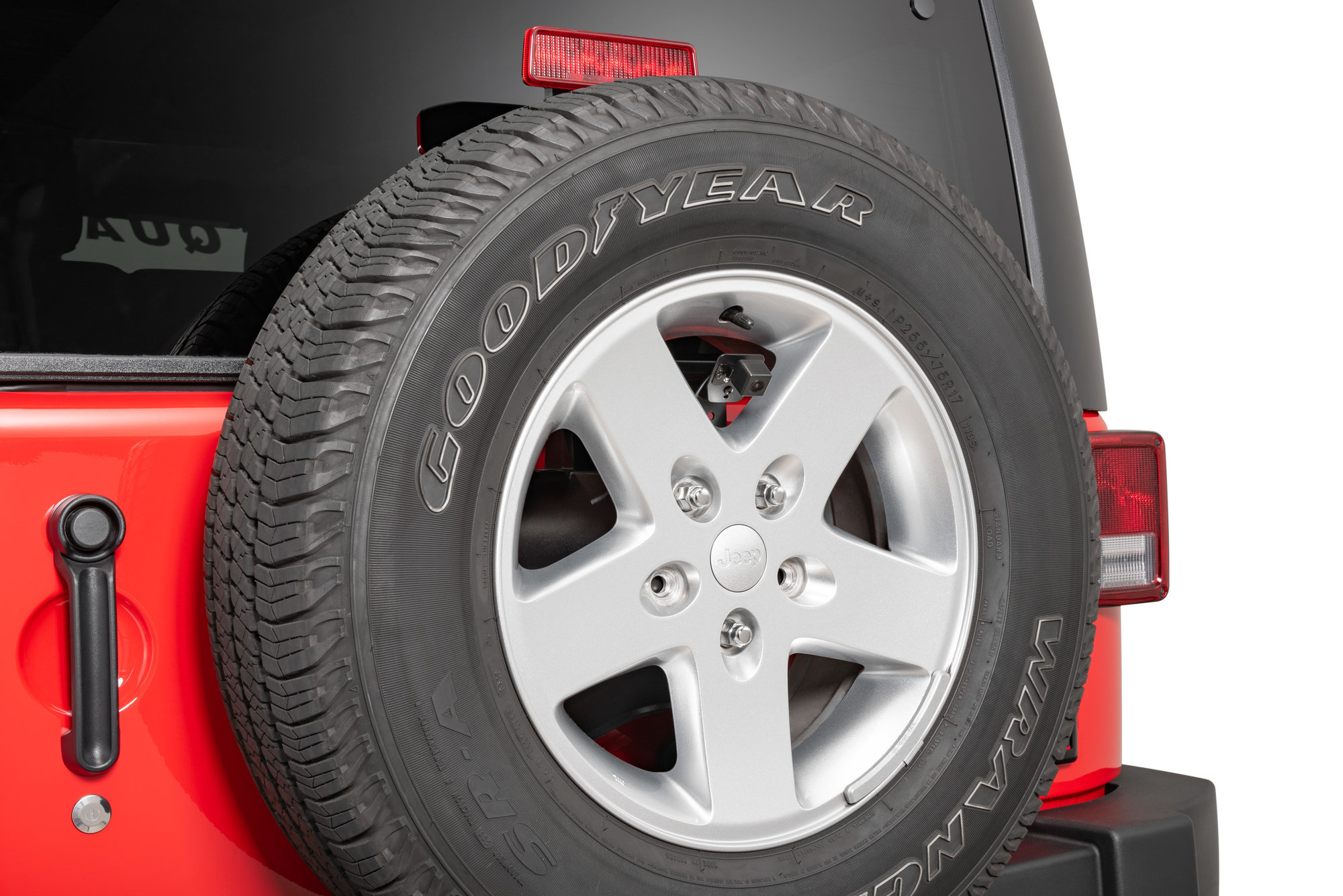 Quadratec Spare Tire Mount Backup Camera for 07-18 Jeep Wrangler JK |  Quadratec