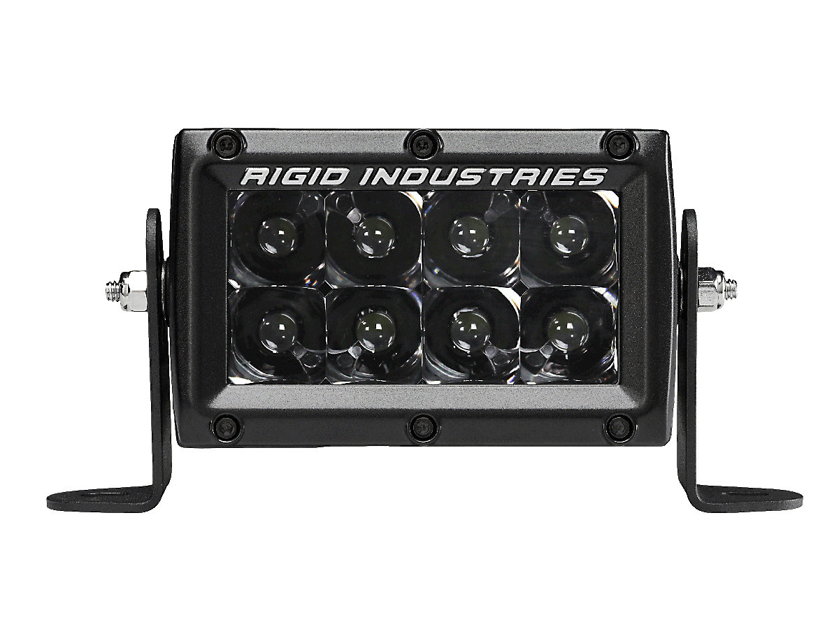 Rigid Industries 104213BLK E-Series Pro Midnight Edition 4" LED Light Bar |  Quadratec