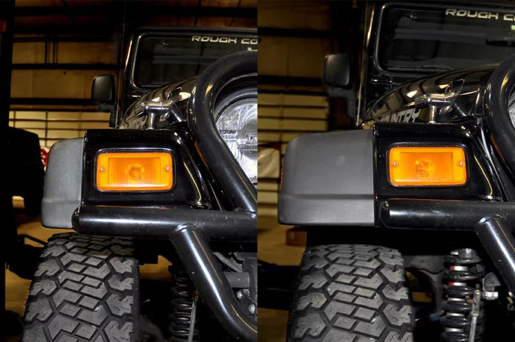 Rough Country 1031 6.5in Fender Flares for 97-06 Jeep Wrangler TJ