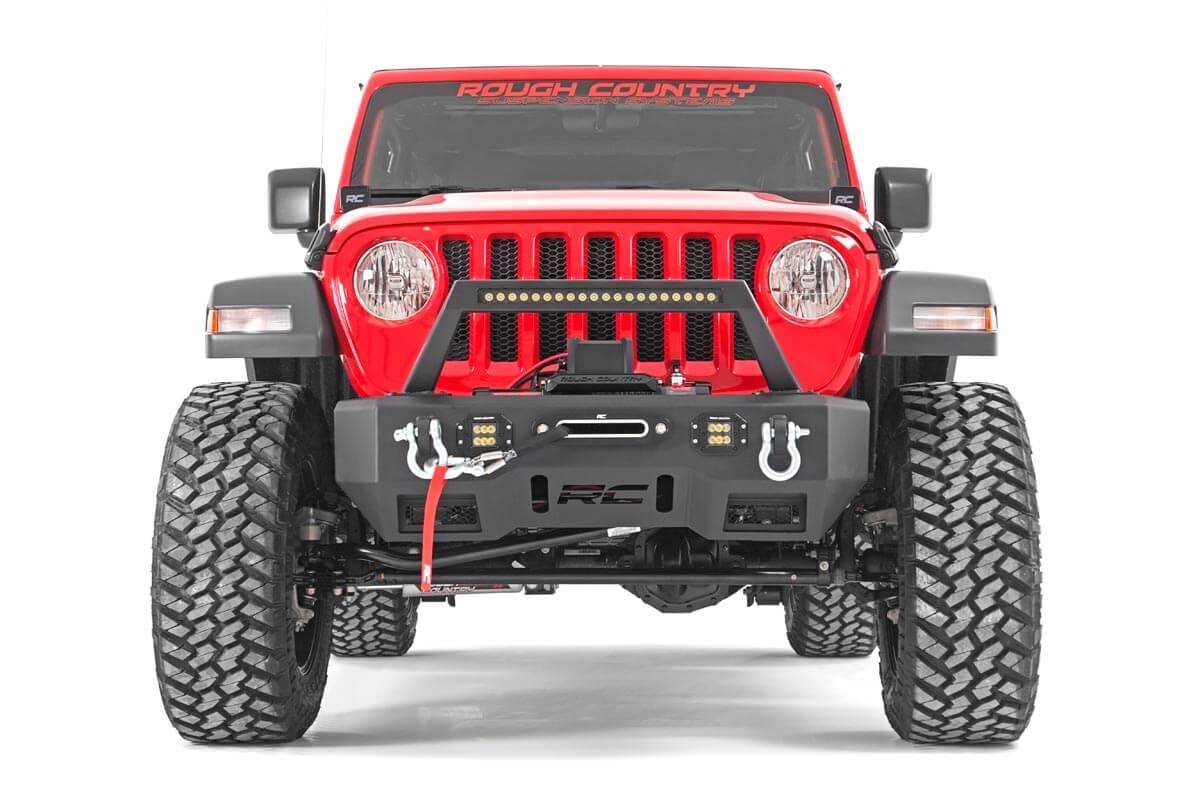 Rough Country 3.5in Suspension Lift Kit Stage 2 with Control Arm Drop for  18-20 Jeep Wrangler JL Unlimited | Quadratec