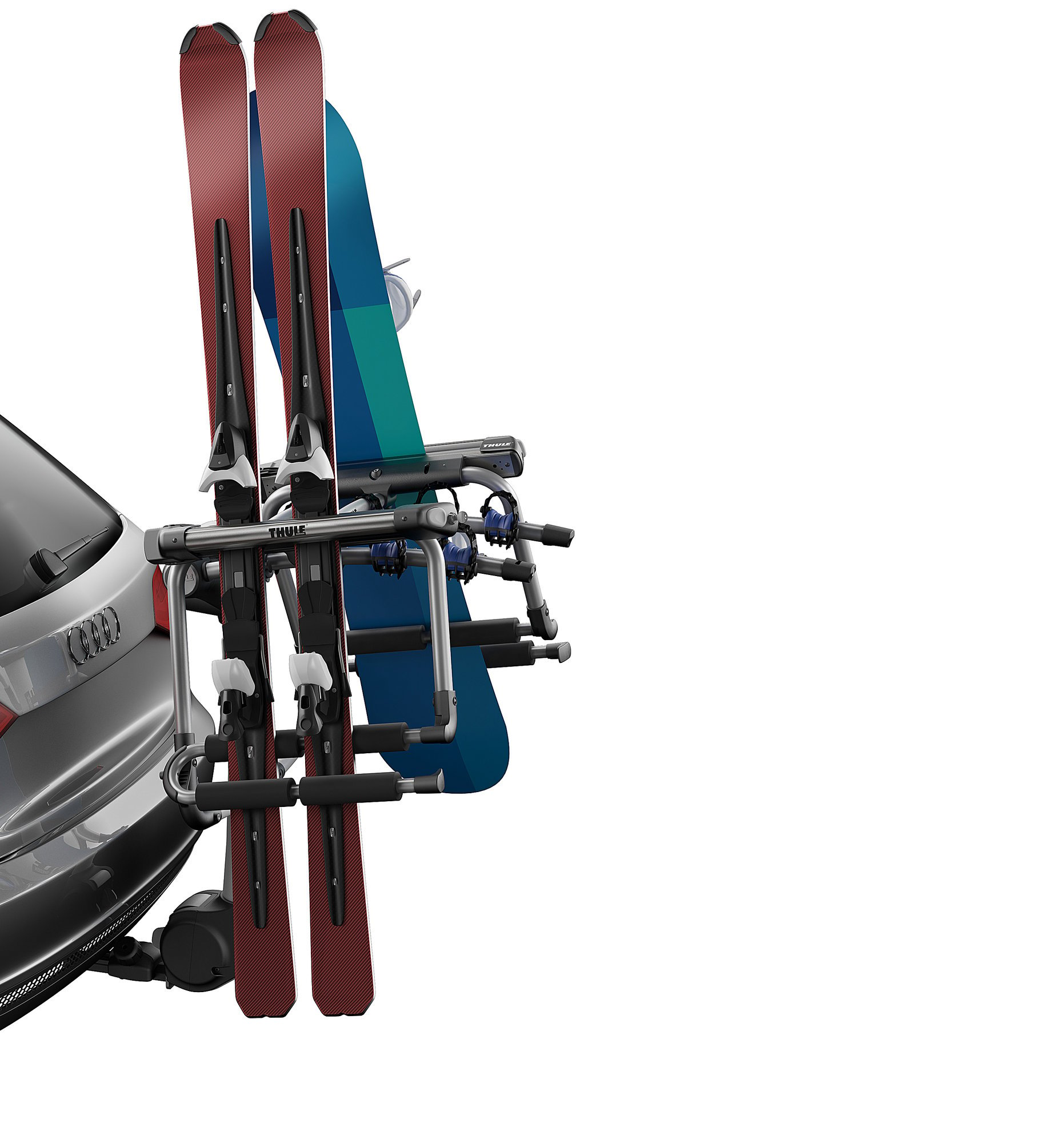 snowboard hitch rack