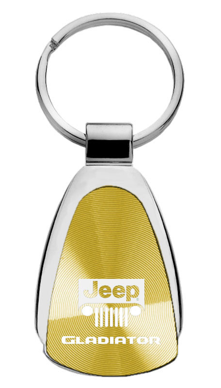 Jeep Compass Tear Drop Key Ring (Black)
