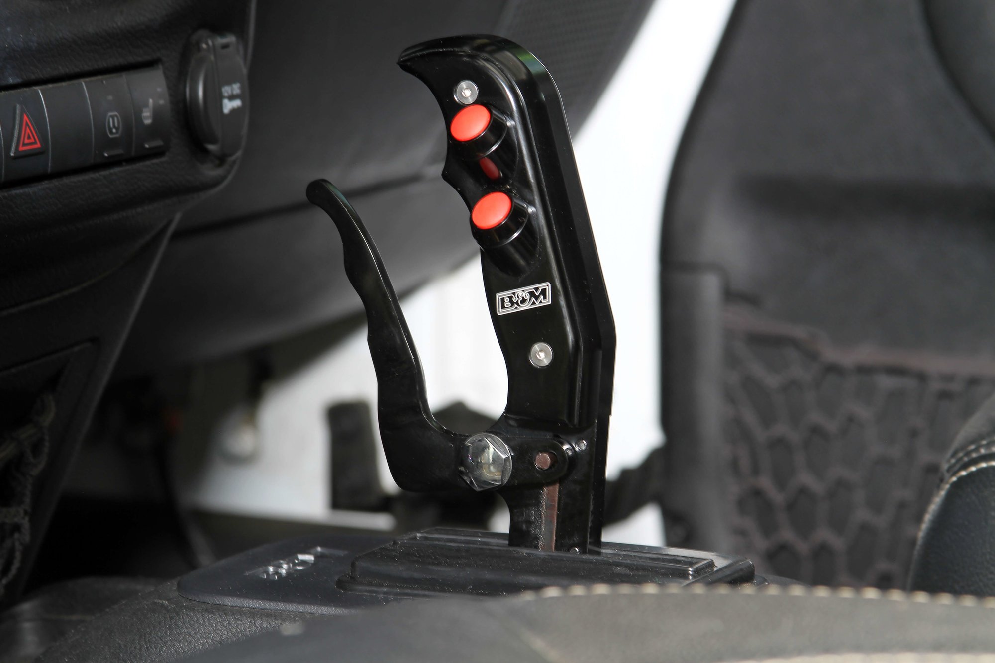 B&M Racing 81162 Magnum Grip Pro Stick Shifter for 12-18 Jeep Wrangler JK  with Automatic Transmission