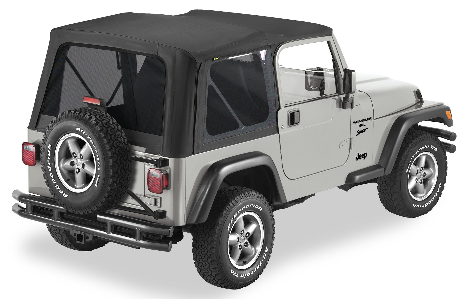 Bestop Replace-a-top with Tinted Windows for 97-06 Jeep Wrangler TJ  Quadratec