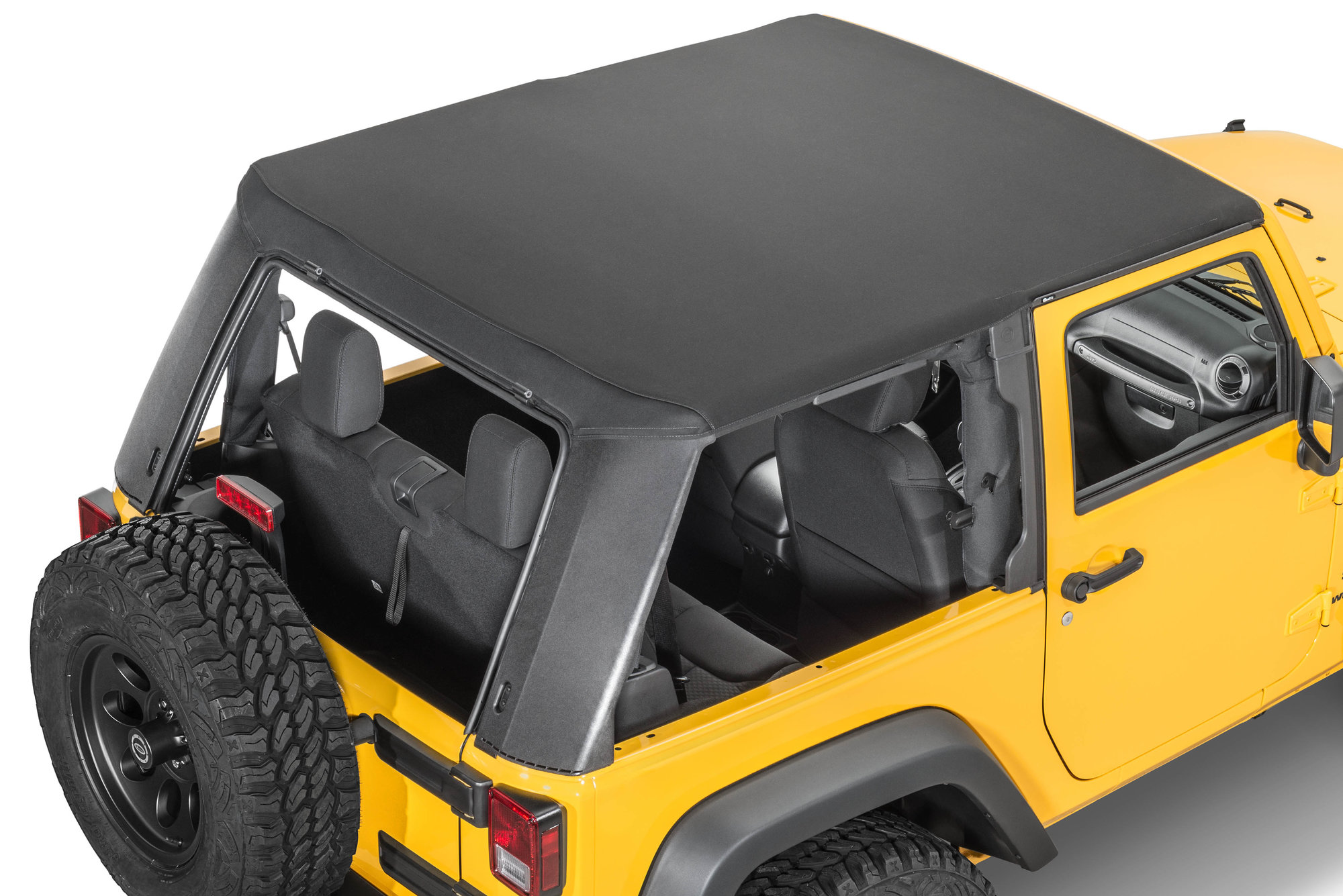 Bestop 54862-17 Trektop Pro 2.0 Soft Top for 07-18 Jeep Wrangler 2 Door |  Quadratec
