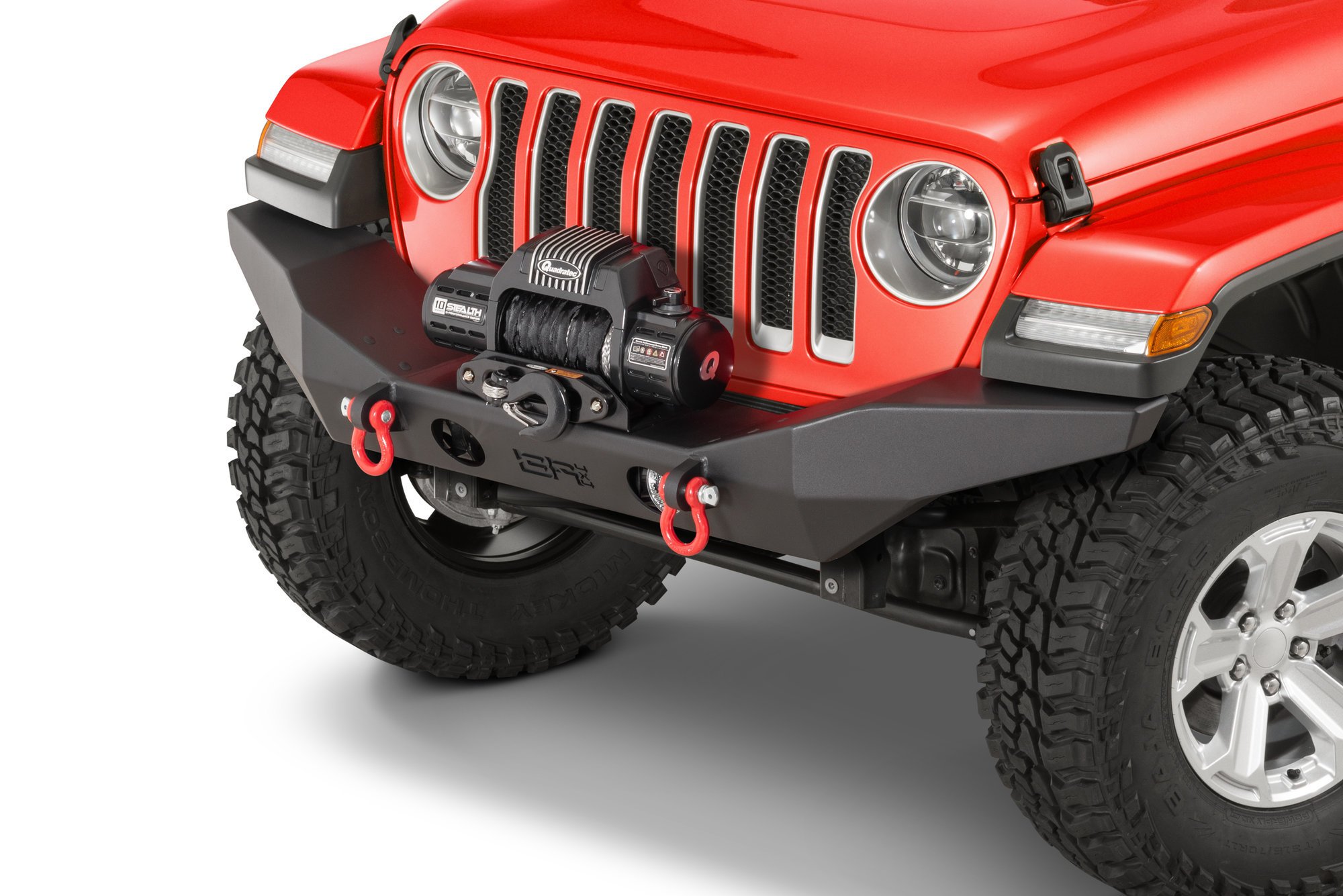 Body Armor JL-19534 Full Width Front Winch Bumper for 07-21 Jeep