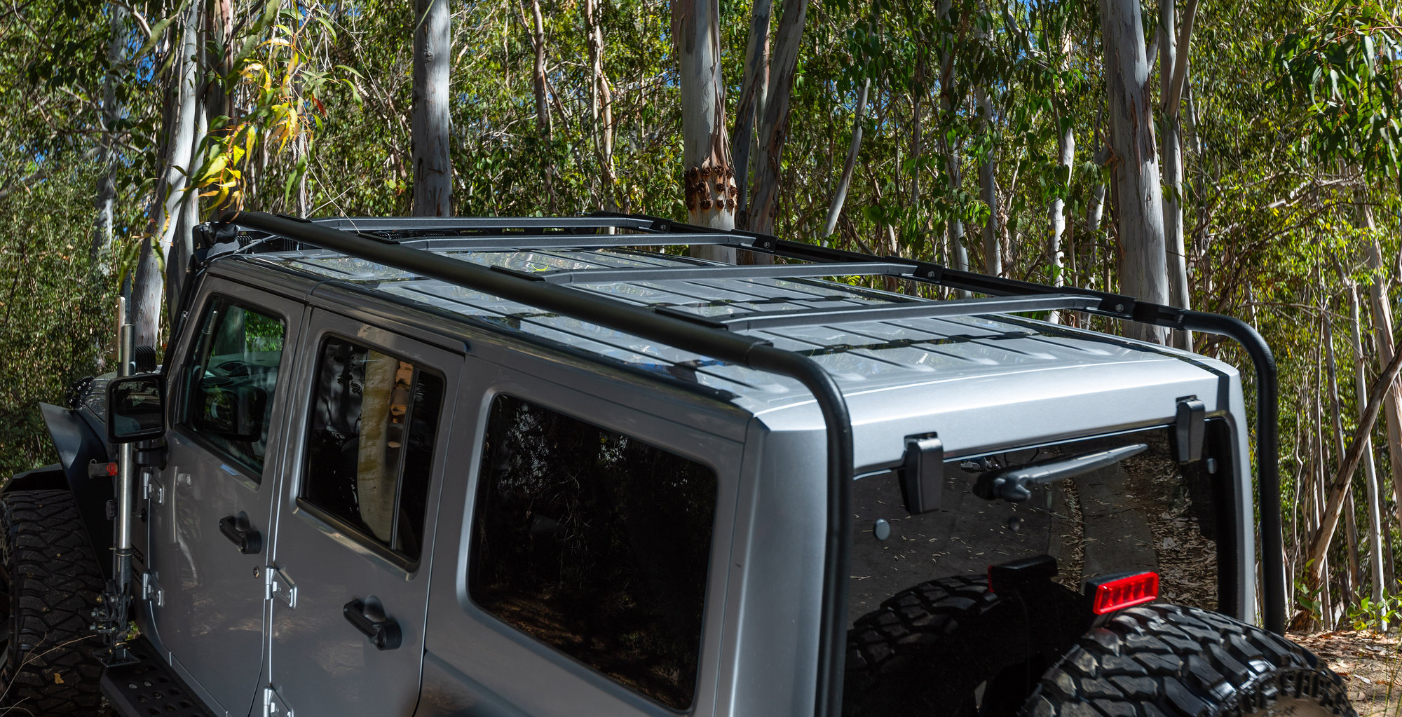 Go Rhino Overhead Overland Roof Rack System with Light Bar Frame for 07-18 Jeep  Wrangler JK Unlimited 4-Door | Quadratec