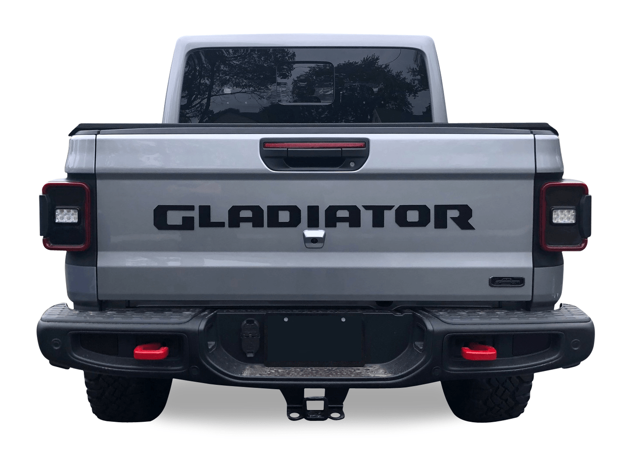 Hauk Offroad Tailgate Badging Kit for 2022 Jeep Gladiator JT Quadratec