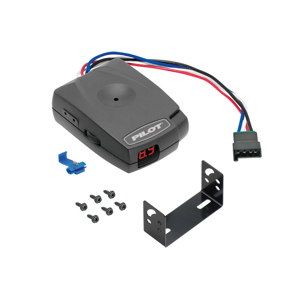 Hidden Hitch 80550 Pilot Brake Controller for 1 to 3 Axle Trailers - Timed  Actuated | Quadratec
