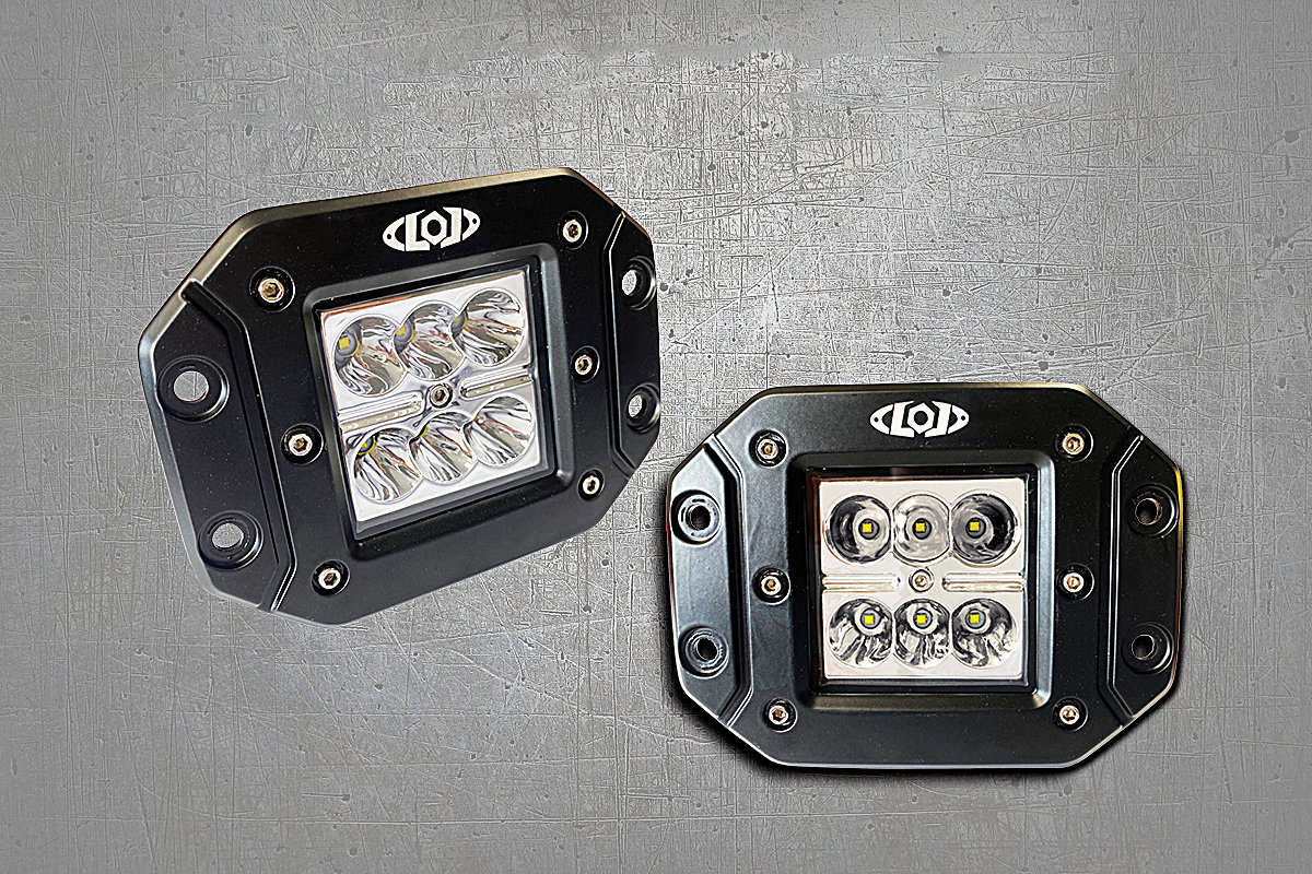 LoD Offroad Flush Mount Offroad LED Light Kit | Quadratec