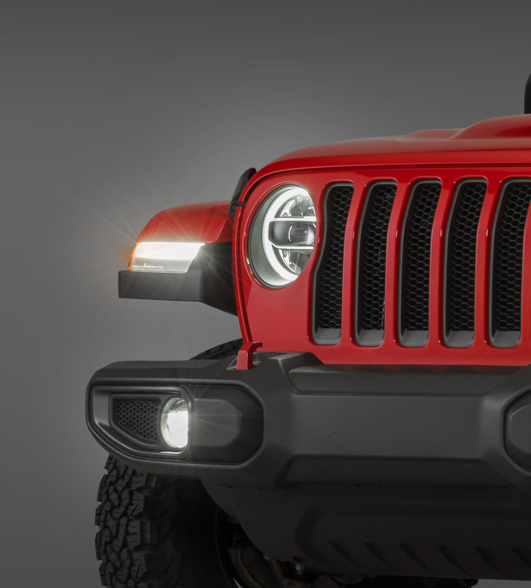 Jeep Wrangler JK led Headlight