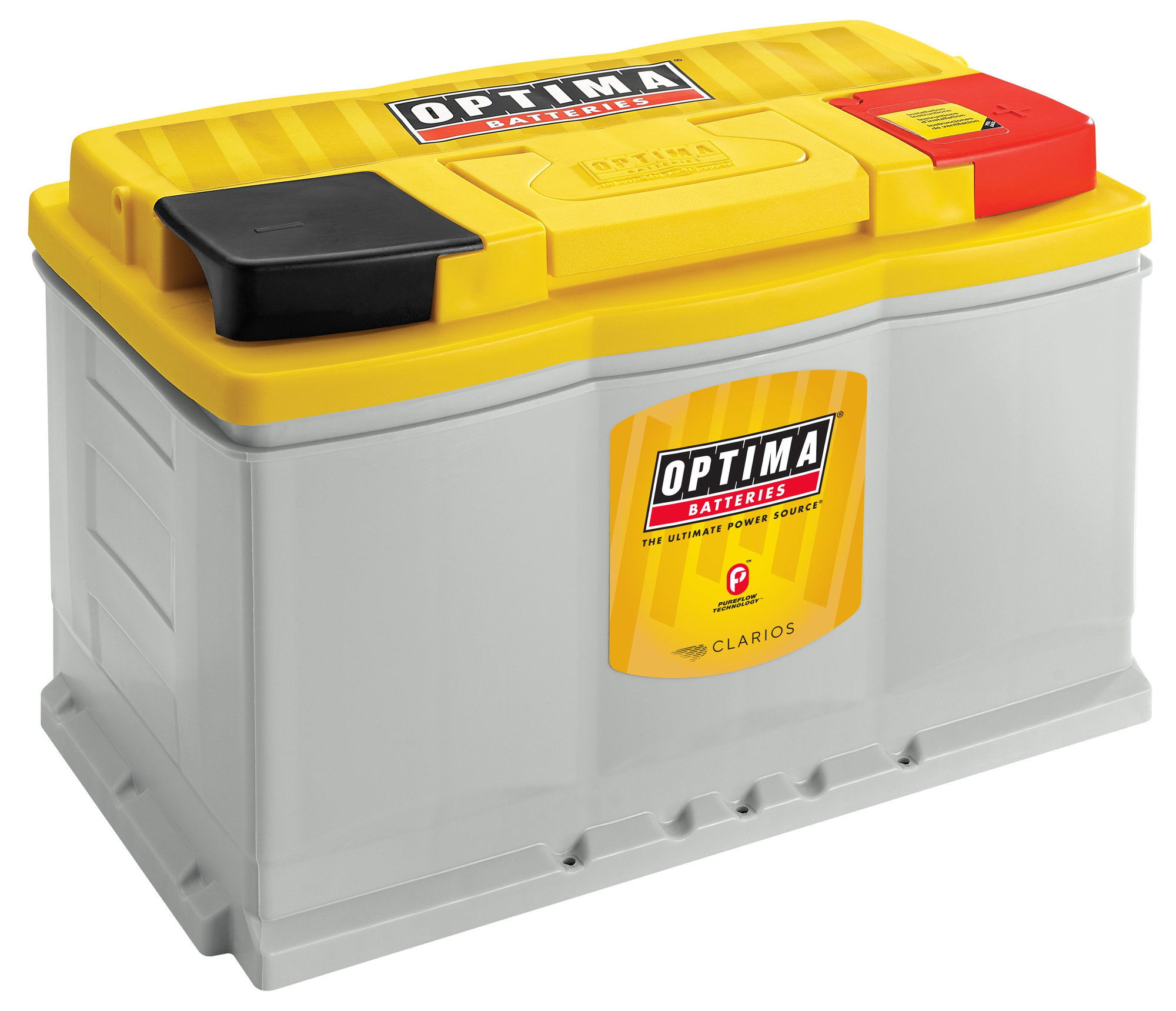 Optima Batteries 9048-148 12 Volt Yellow Top Deep Cycle Battery H6 for  12-18 Jeep Wrangler JK & 18-23 Wrangler JL/JT with 3.6L V6 | Quadratec
