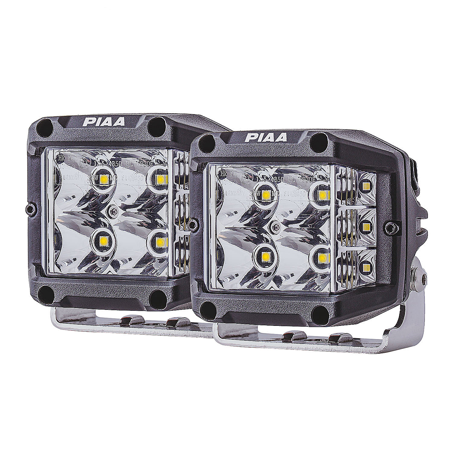 PIAA  Quad Series Spot Beam LED Cube Lights w/ Harness #26-06603