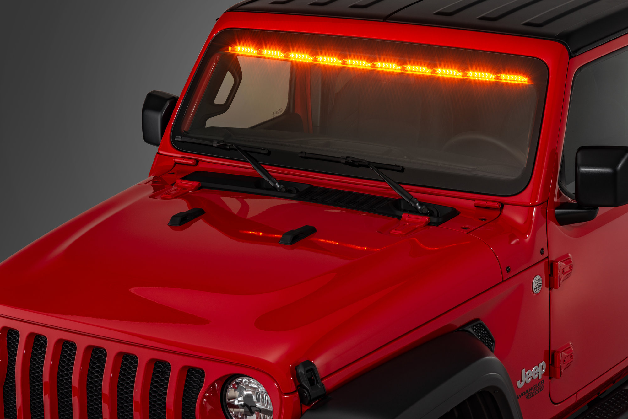 Quadratec LED Interior Mount 50” Stealth Light Bar for 18-23 Jeep Wrangler  JL & Gladiator JT