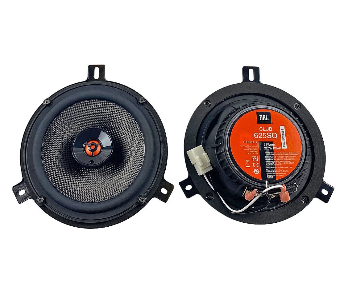 Quadratec JBL Club Series Plug and Play Premium Sound Bar Speaker Upgrade for 07-18 Jeep Wrangler JK |