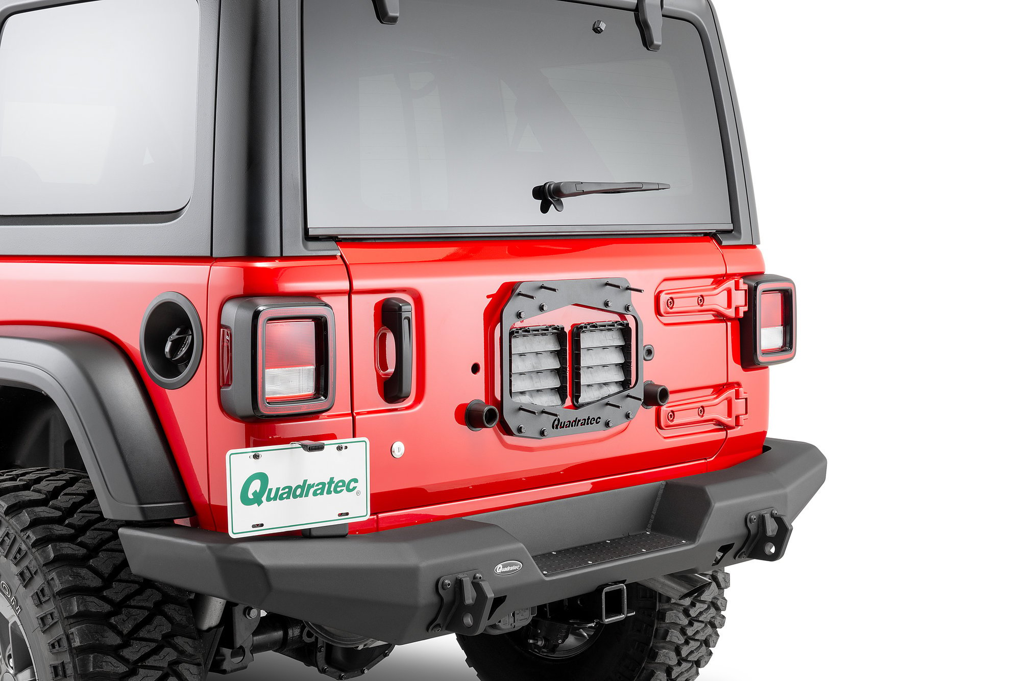 Quadratec Spare Tire Relocation Kit for 18-22 Jeep Wrangler JL | Quadratec