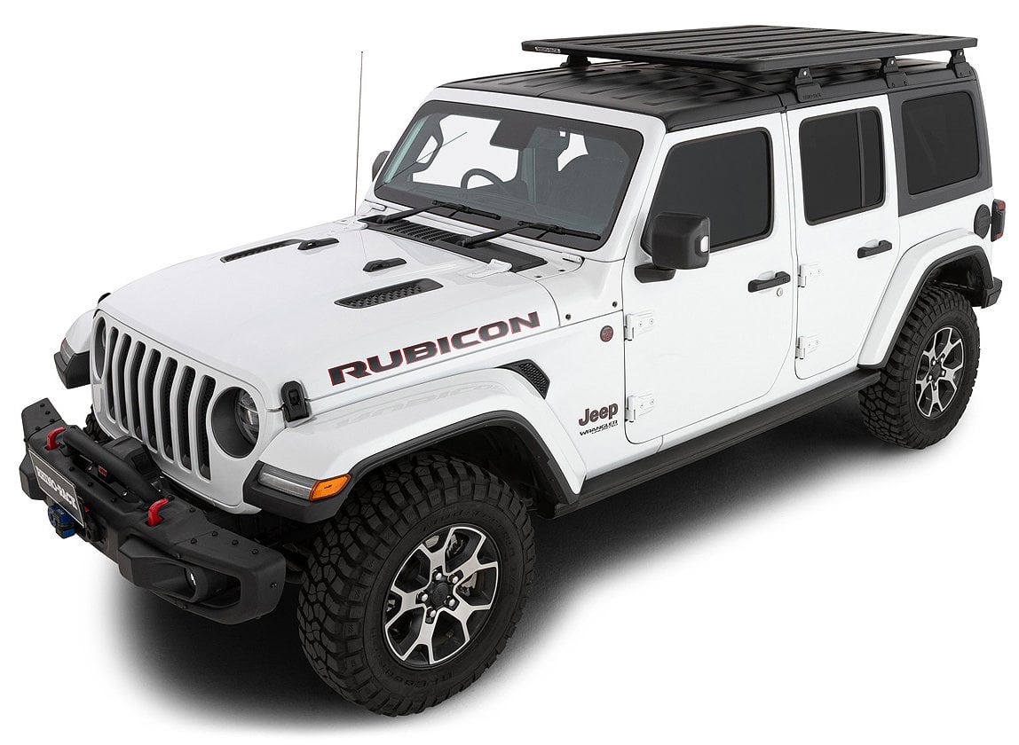 Rhino-Rack JC-00456 72" x 56" Pioneer Platform with Backbone System & Quick  Mount Legs for 18-23 Jeep Wrangler JL Unlimited with Hardtop | Quadratec
