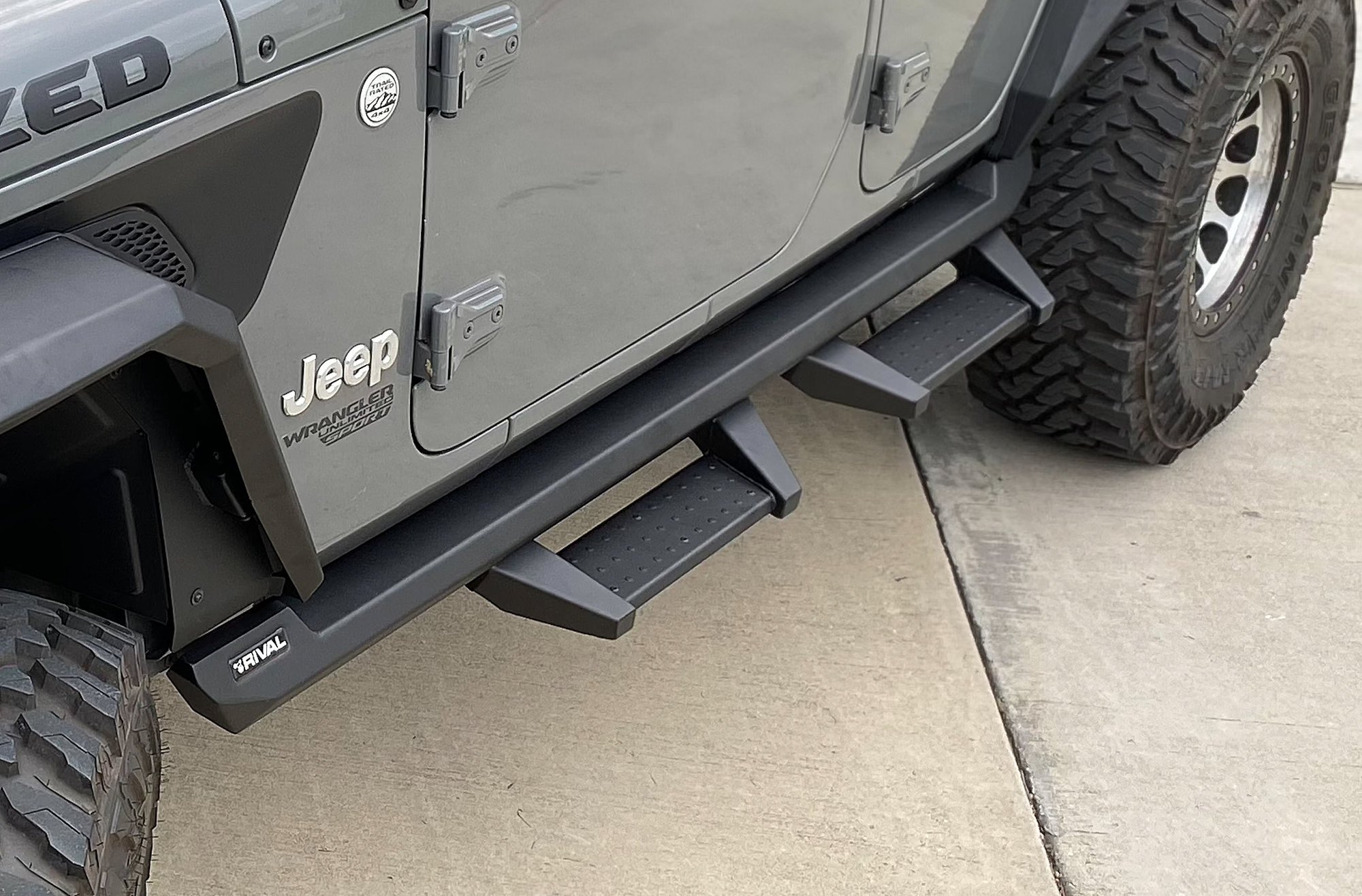 Jeep JL Side Steps Drop Steps for Jeep Wrangler JL 2018-2024