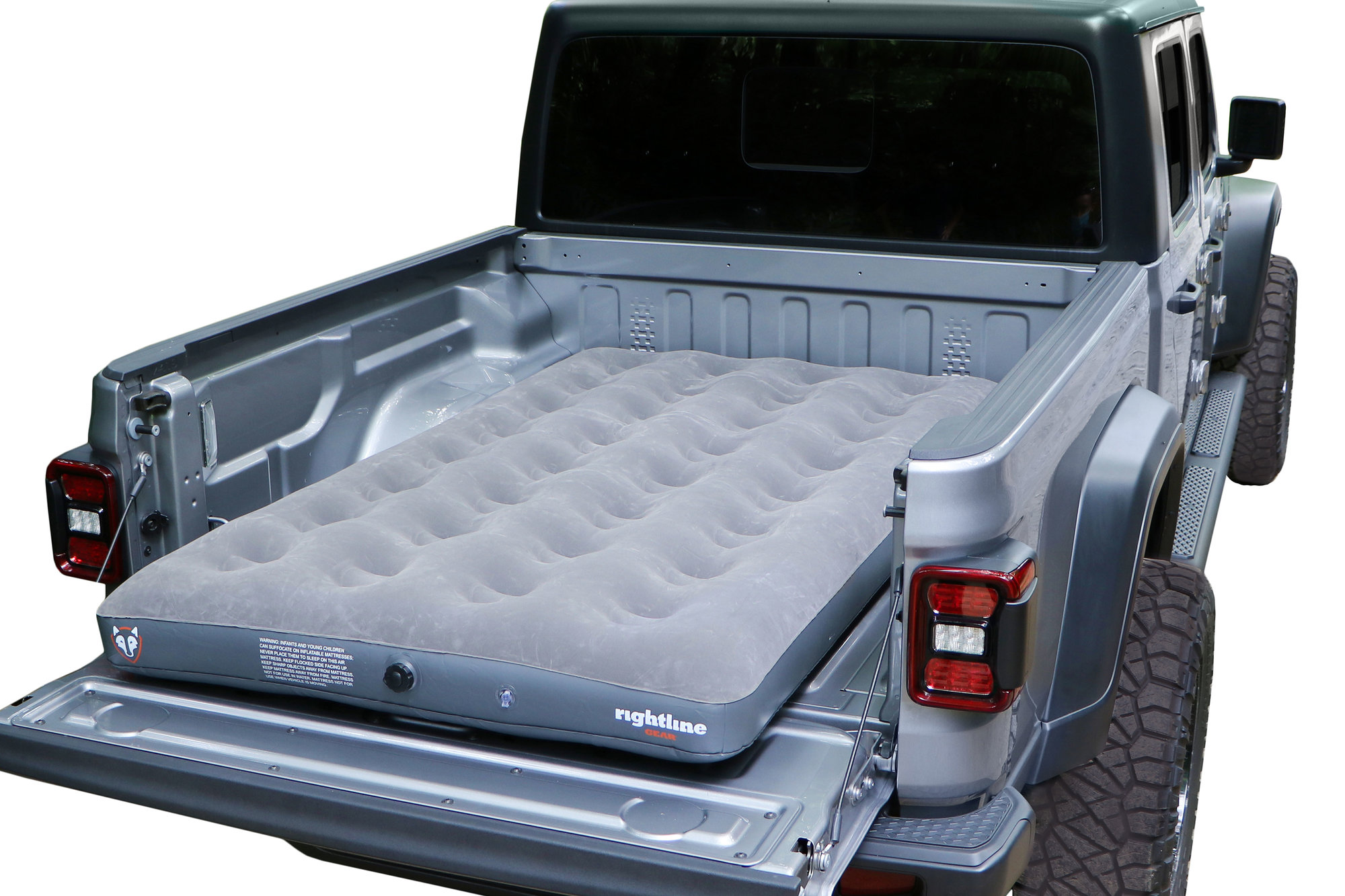 Rightline Gear 4x4 110M60 Truck Bed Air Mattress For Jeep Gladiator JT &  Mid-Sized Trucks with 5"-6" Beds | Quadratec