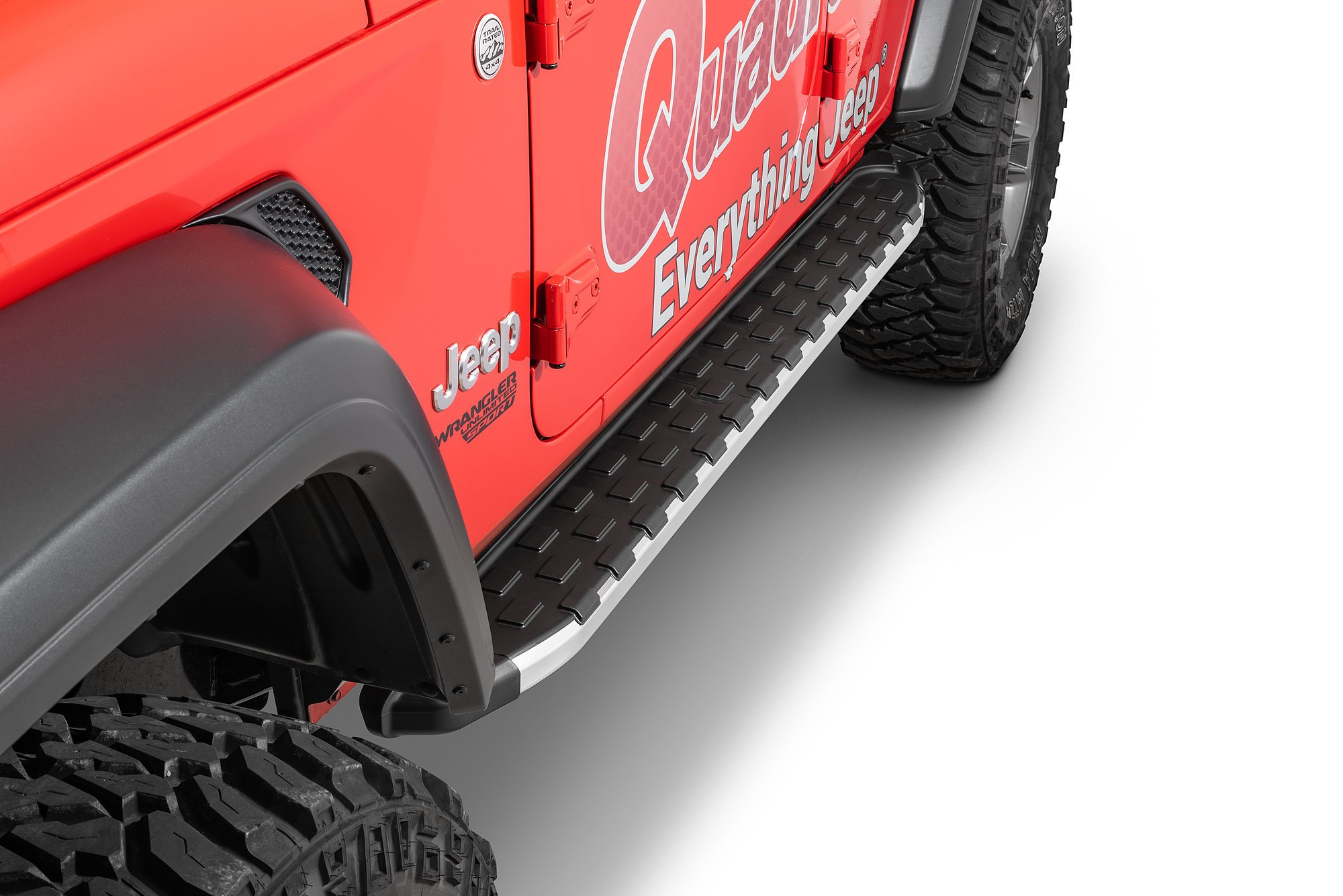 Romik REC Series Running Boards for 1821 Jeep Wrangler JL Unlimited