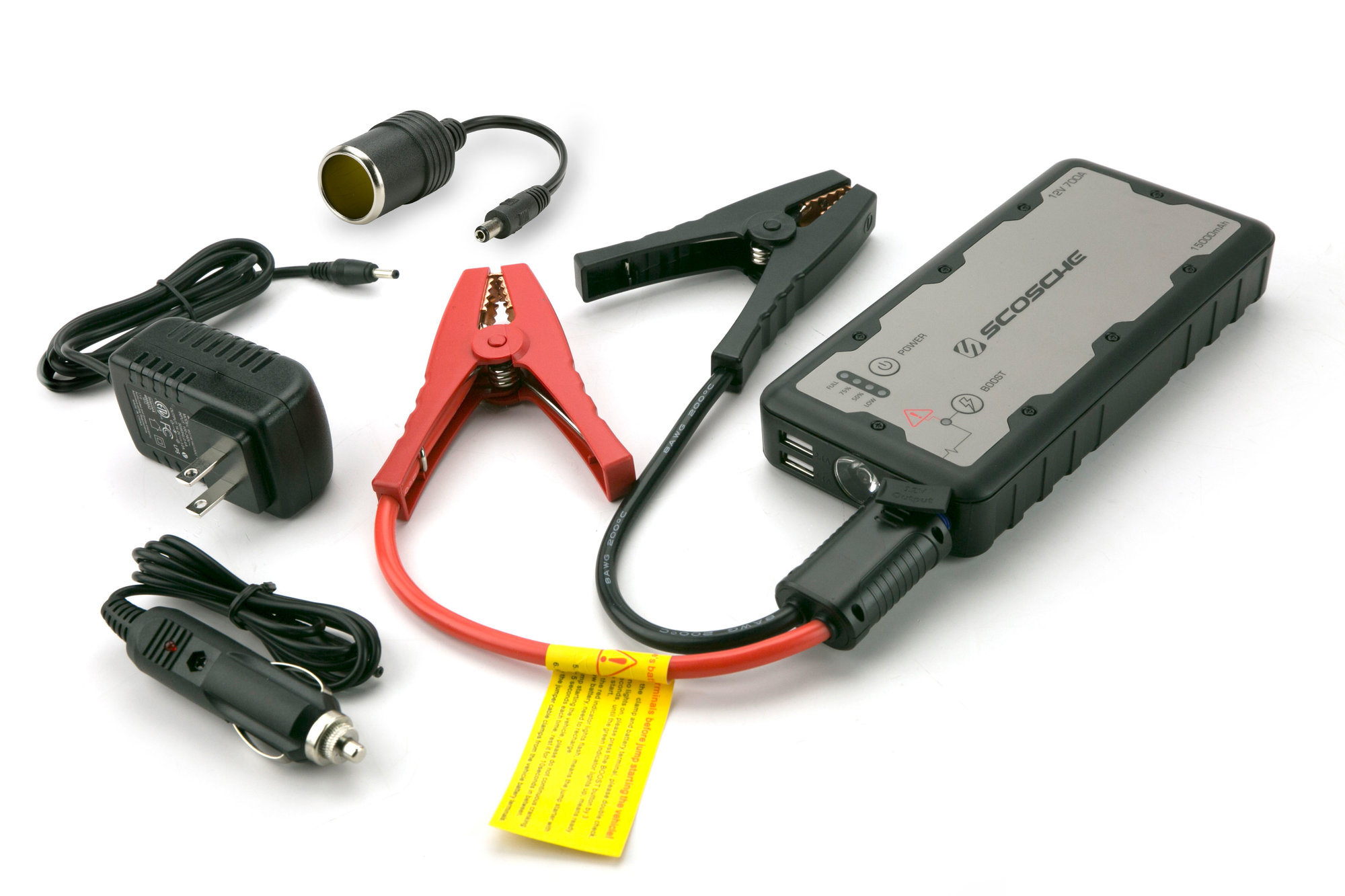 Scosche PBJ700-1 PowerUp 700 Portable Jump Starter & USB Charger | Quadratec